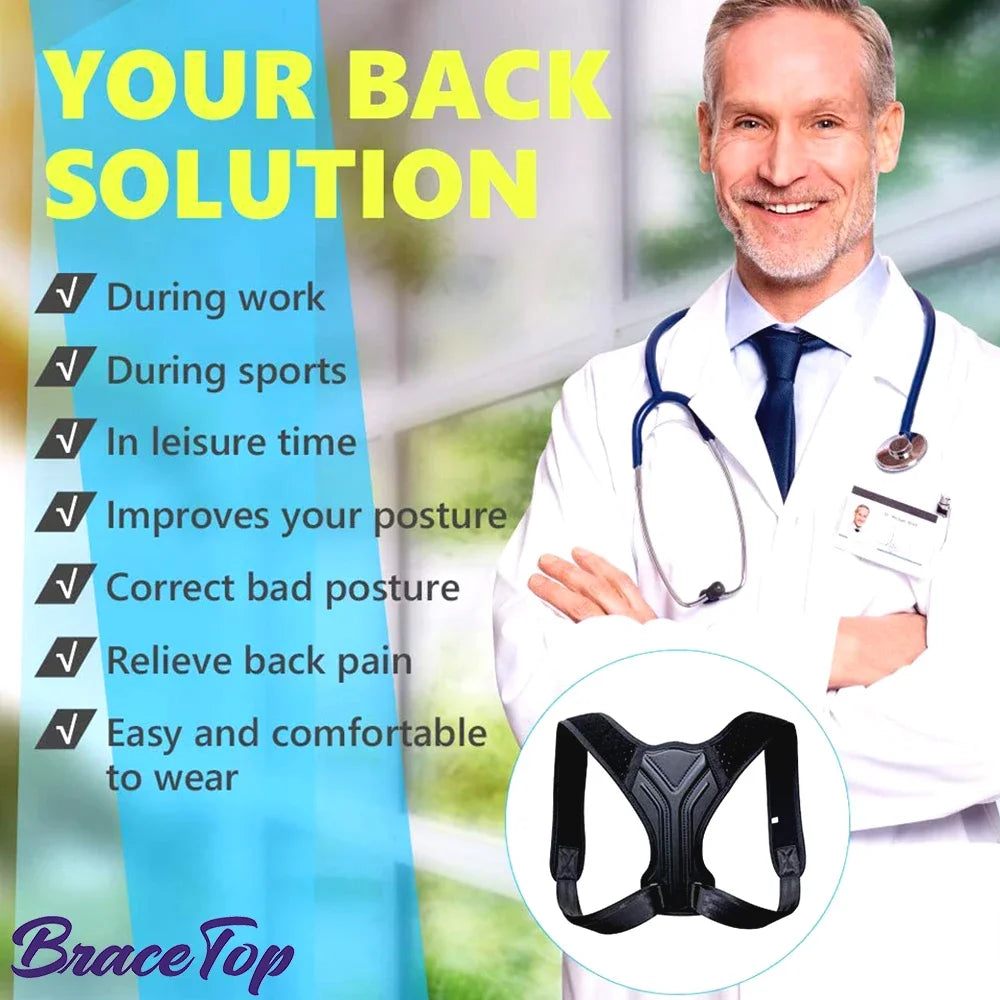 Back Shoulder Posture Corrector Belt