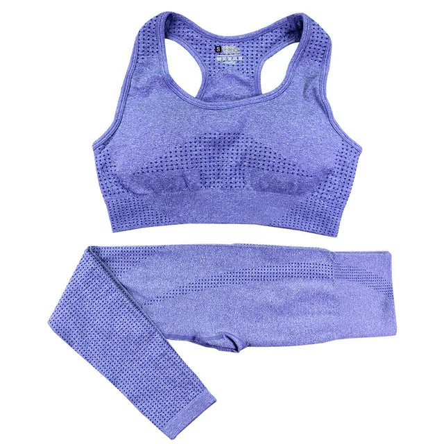 Seamless Women Yoga Set Workout Sportswear