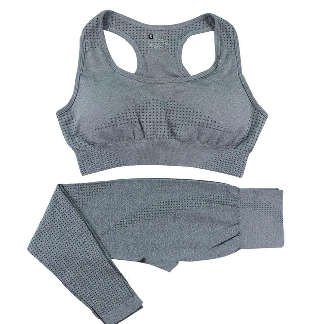 Seamless Women Yoga Set Workout Sportswear