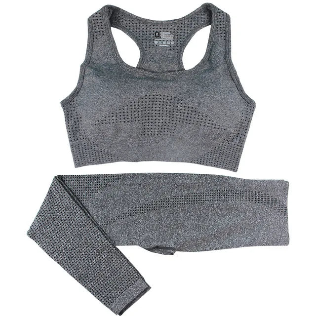 Seamless Women Yoga Set Workout Sportswear