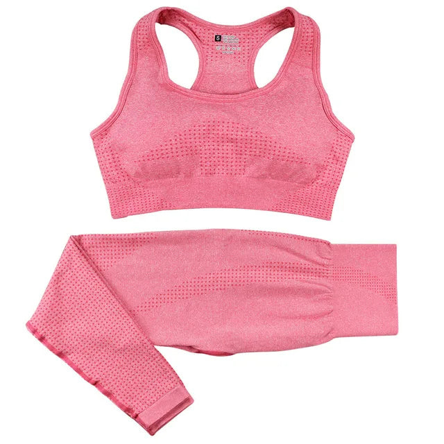 Seamless Women Yoga Set Workout Sportswear